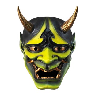 Prajna Mask Demon King Hundred Ghosts Night Mask Resin Mask Festival Performance Party Props Bar KTV Hanging Ornaments