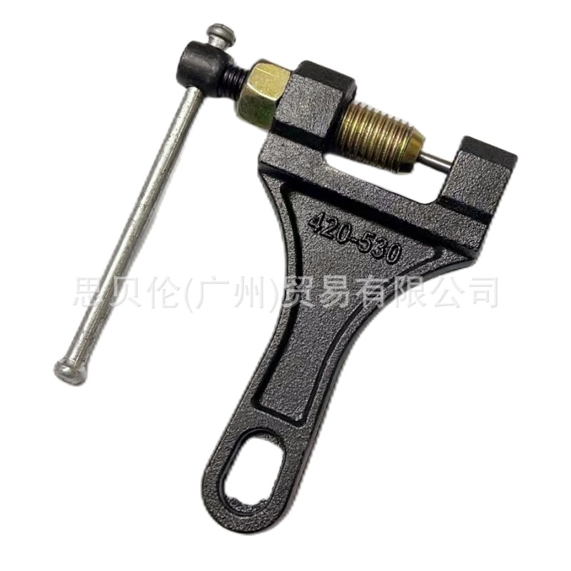 Reparación de motocicletas herramienta profesional cadena removedor de cadena 420-530 cadena grande herramienta de eliminación cortador de la cadena
