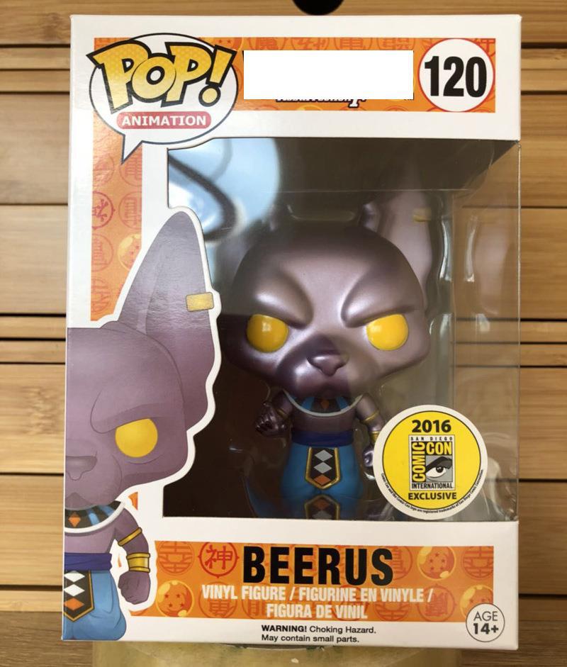 Pop Dragon Ball Super Sun Wukong Vegeta Birus Muñeca Modelo de Muñeca Hecha a mano Siete Dragon Ball Z