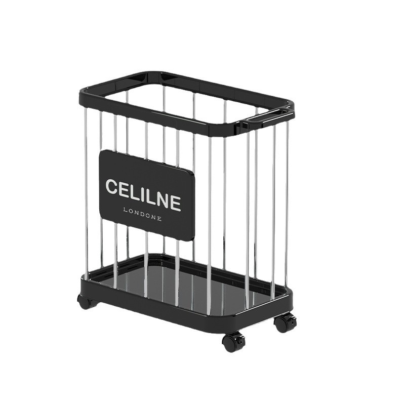 家用浴室可移动脏衣篮瑜伽垫收纳筐大容量衣服置物架多功能收纳架