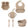Silicone leather set, 6 pieces