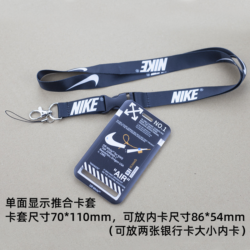 En stock Nike cordón Amazon Venta caliente linterna u disco llavero teléfono móvil cuerda langosta hebilla soporte personalizado