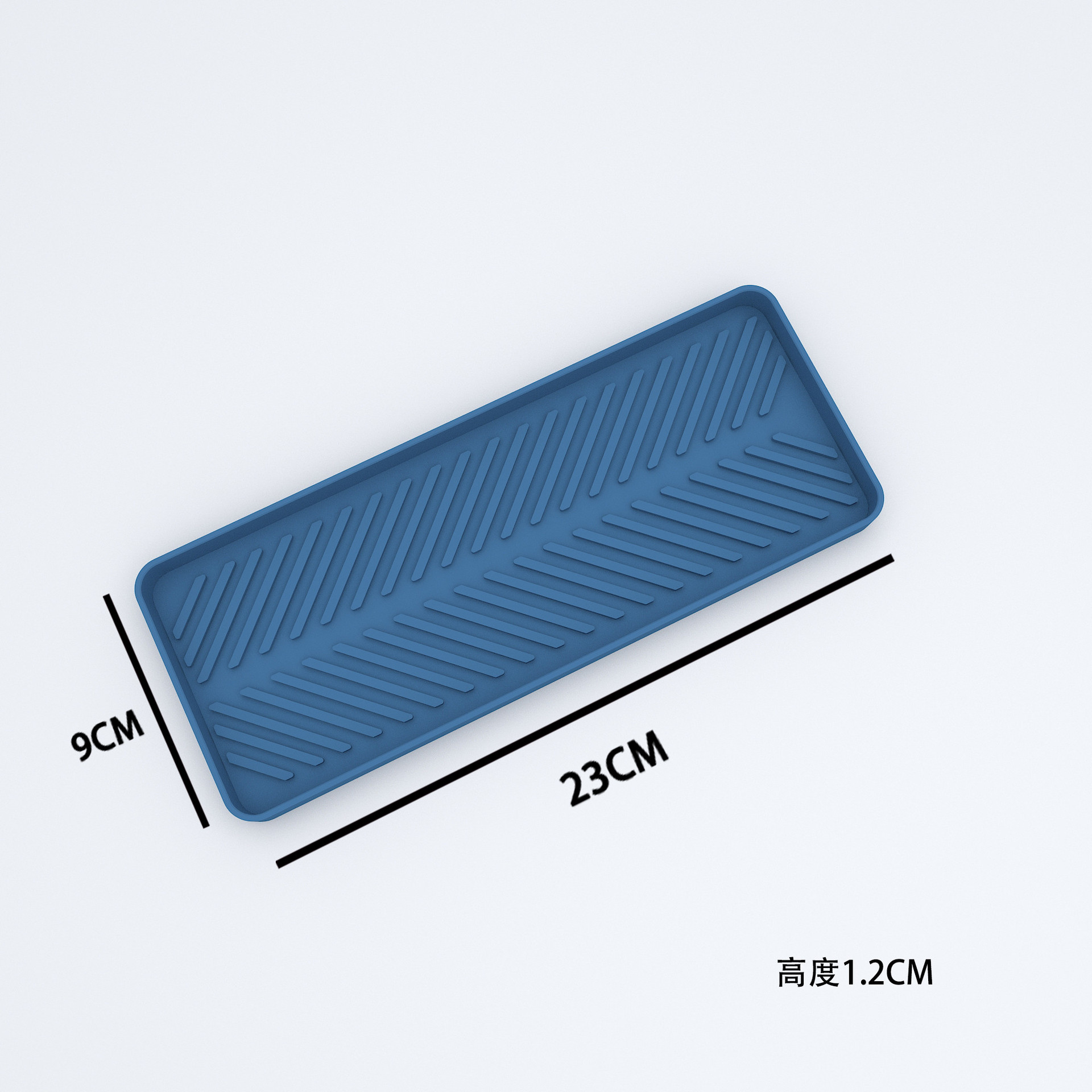 Bandeja de silicona mantel de silicona condimento botella de almacenamiento en rack de aislamiento térmico resistente a altas temperaturas taza de té estera de almacenamiento montaña