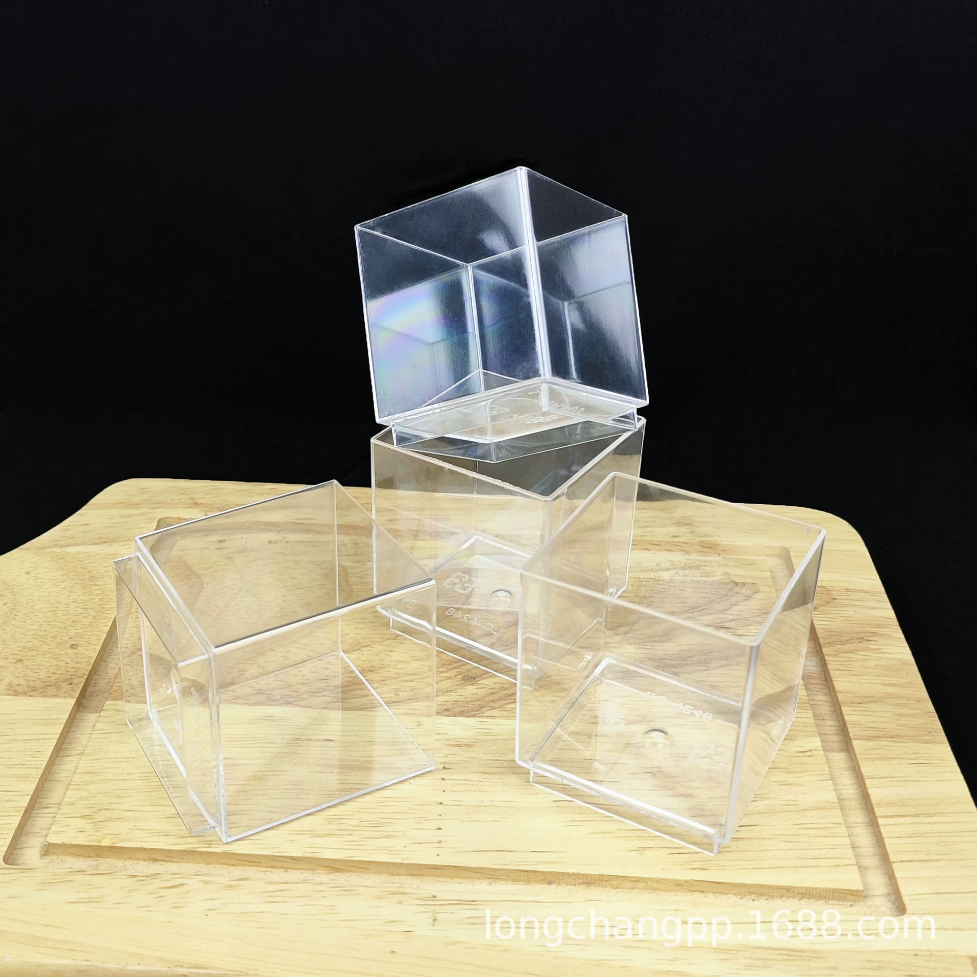 Одноразовая прозрачная пластиковая чашка для фруктов маленькая десертная муссовая чашка для пудинга чашка для йогурта Jiugongge коробка 60 мл