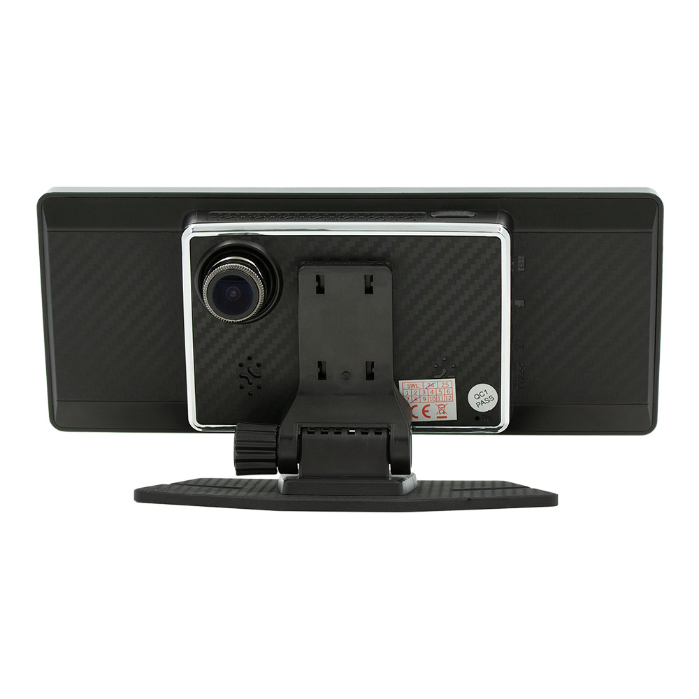 Transfronterizo 8,1 pulgadas carplay inalámbrico portátil registrador de conducción delantero y trasero doble grabación máquina de navegación integrada en el vehículo