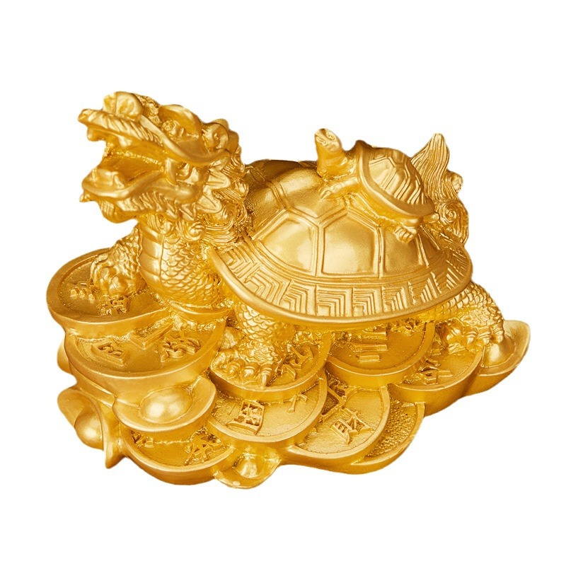 Gran dragón tortuga fábrica Ventas Directas Madre y niño tortuga cabeza de dragón tortuga decoración tortuga dragón tesoro decoración del hogar