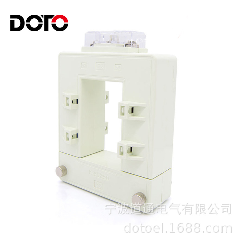 开口电流互感器小型启分体式大电流铜排互感器DP-58电路测量计量