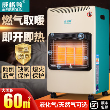 燃气取暖器天然气取暖炉煤气液化气烤火炉家用室内节能速热采暖炉