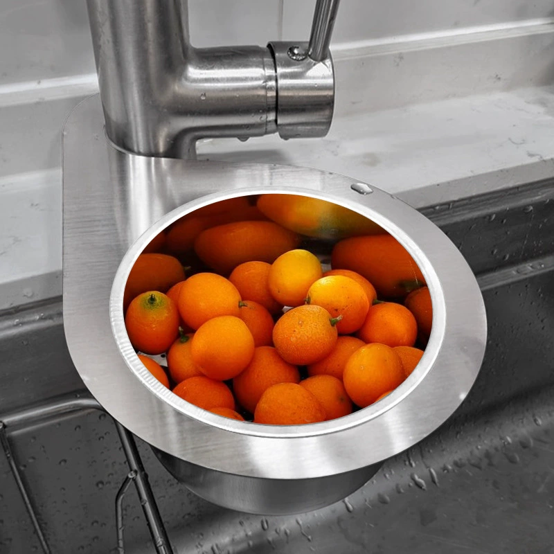 Сливная корзина Swan из нержавеющей стали, крючок для сухого и влажного разделения, раковина для мытья посуды, специальная корзина для хранения, стеллаж для хранения, кухонные принадлежности