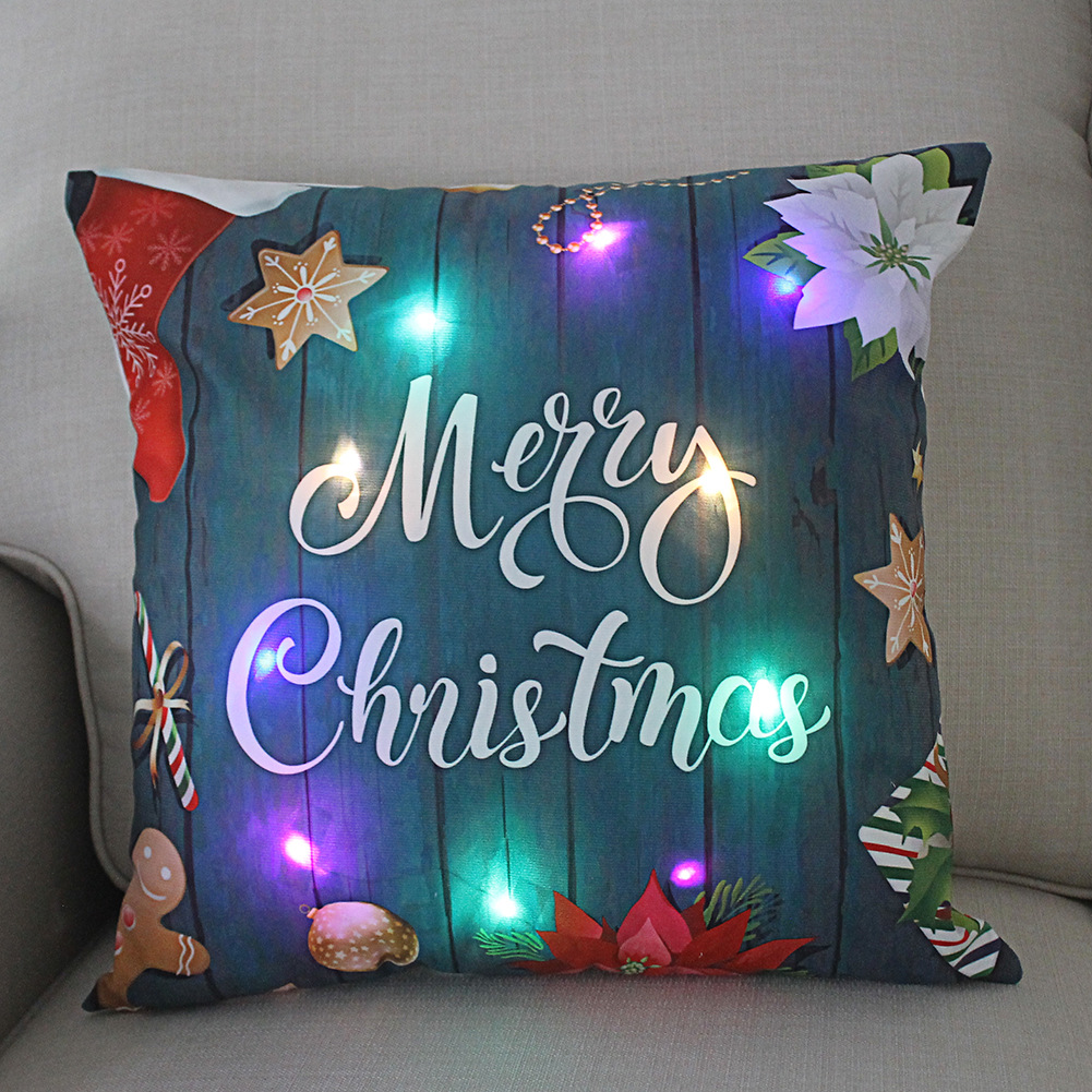 Fashion Santa Claus Plush Pillow Cases display picture 3