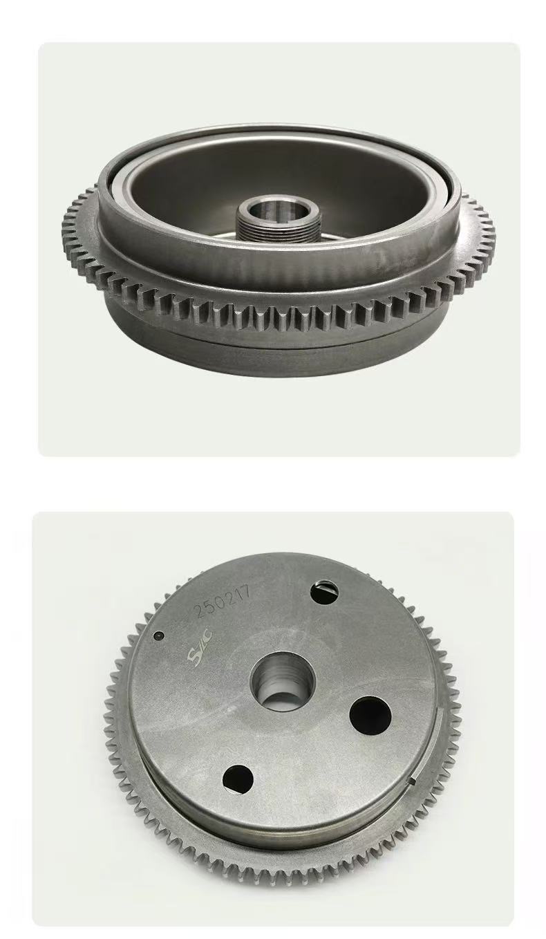 Hengjian S7/S6 Z300 Engine Magnet Hengjian Original Magneto Starter Disc Flywheel Motor Rotor