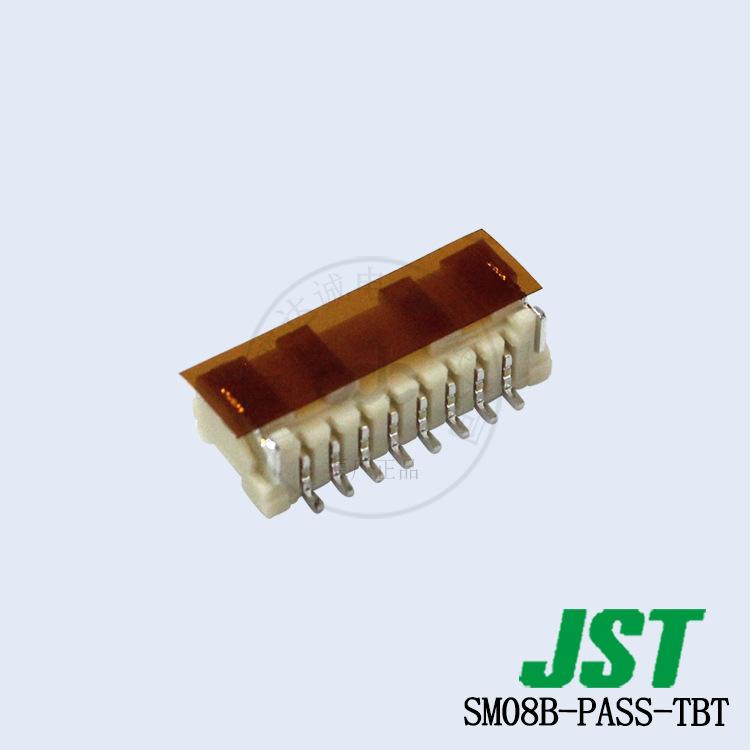 现货 SM08B-PASS-TBT 针座插针JST连接器 PA系列间距2.0mm接插件