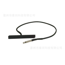 乐器配件 电声小提琴压电屏蔽网线拾音条黑皮线拾音棒