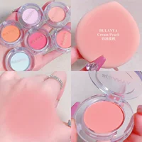 Палитра румян 2022 New Pure Desire Nude Makeup Natural Одноцветные мягкие туманные румяна Румяна Синие румяна Фиолетовый кремовый оранжевый хайлайтер для женщин