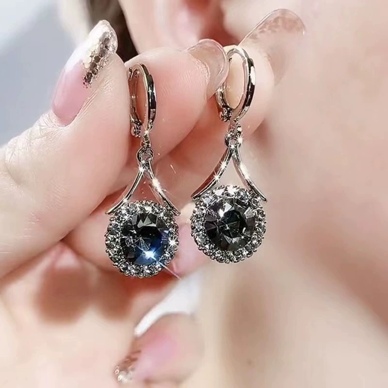 Серьги серебро 925, циркон, бантик и кошачий глаз, легкая люксовая эстетика