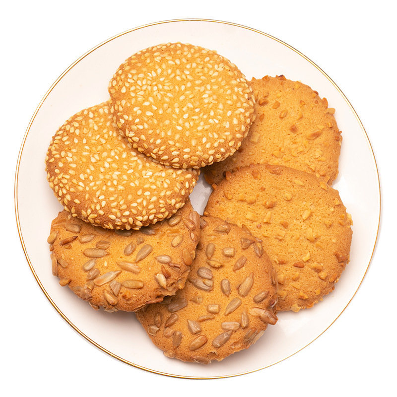 桃ショートニングビスケット全箱バラクルミショートニング朝食レジャー食品間食老軽食菓子菓子|undefined
