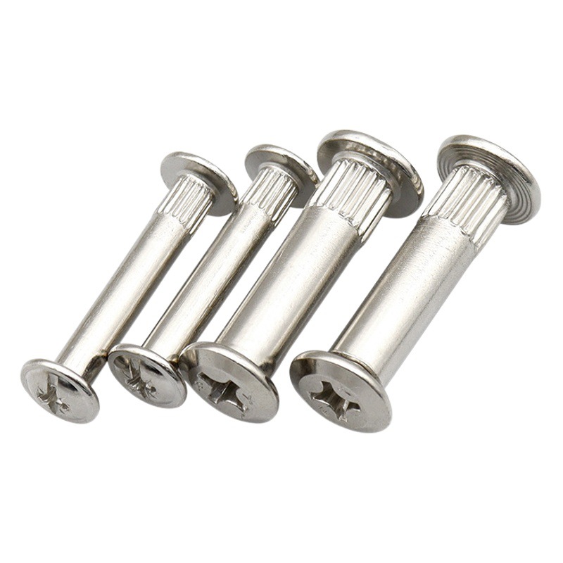 Tornillo de madera contrachapada M4 Tornillo de madera contrachapada M6 tornillo hebilla tuerca niño y madre Cierre de tornillo conector de madera