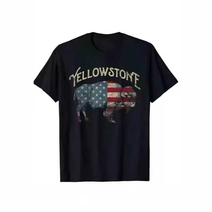 ReTro YellowsTone NaTional Park T-shirT Men's Chinese STyle 3d PrinTed Top Popular Fashion T-shirT Basic Volkswagen ReTro YellowsTone NaTional Park T-shirT Men's Chinese STyle 3d PrinTed Top Popular Fashion T-shirT Basic Volkswagen