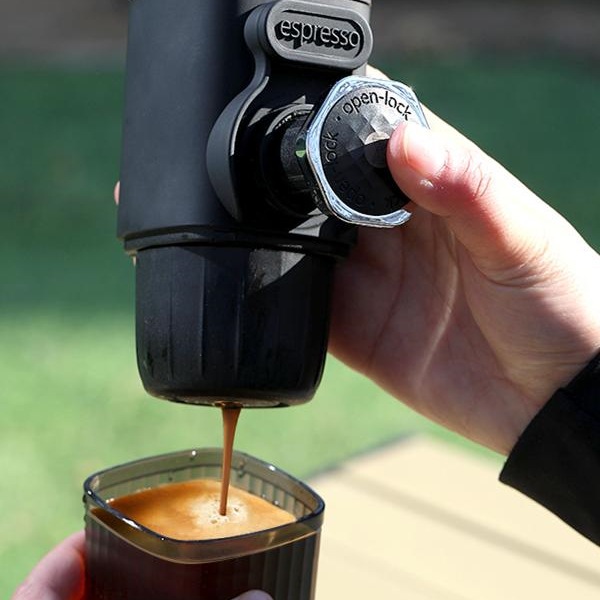 Zhenhang Xiuinxi Portable Espresso Machine Hand-Press Manual Capsule Machine for Outdoor Camping Travel Small