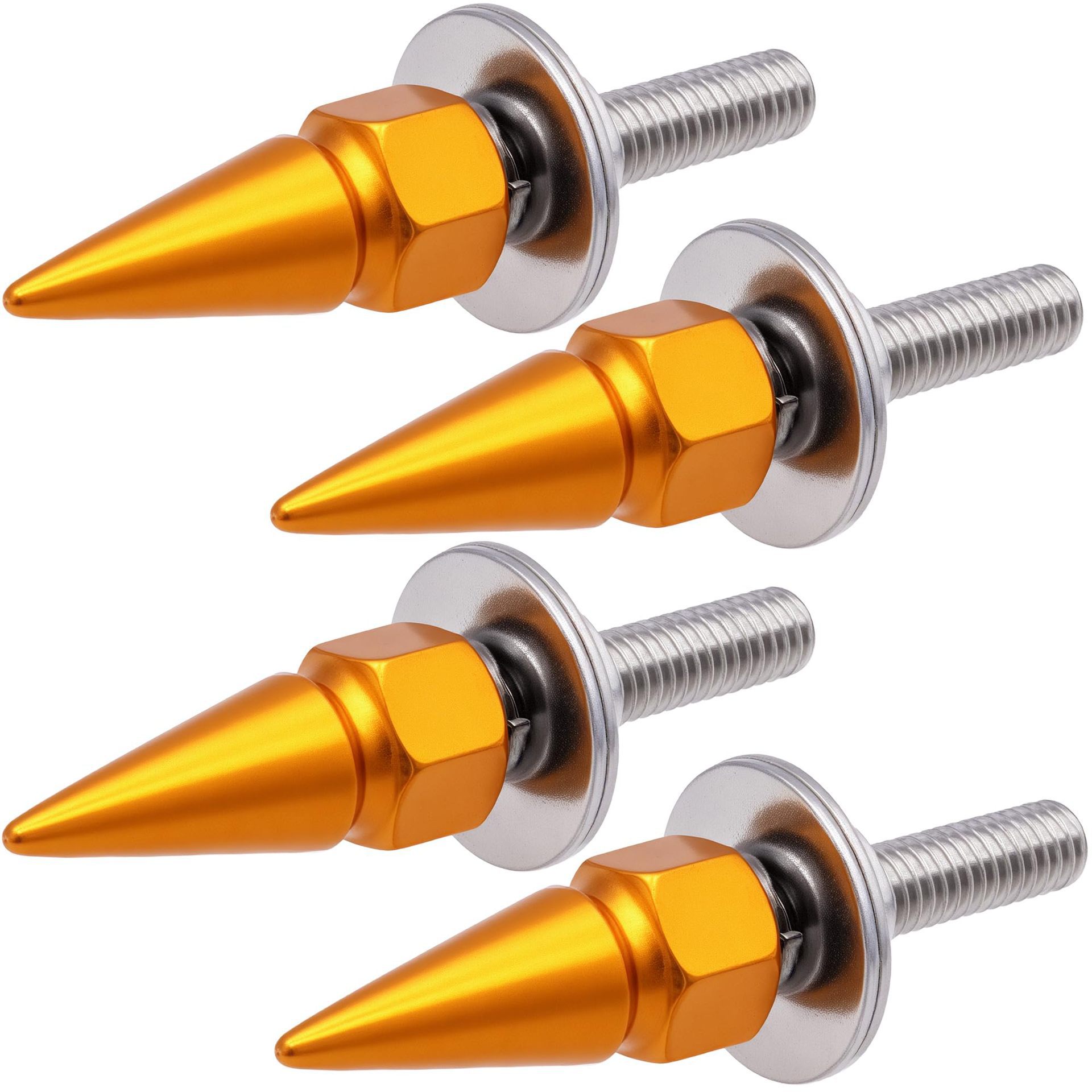 Nuove viti esagonali a punta, serie M6, filettatura universale per tutti i modelli di auto, portatarga, cross-border_voghion.com