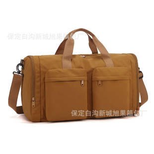 (Cross-border trading), foldable travel bag, storage system wet and dry separation, yoga clothing, sports bag 2