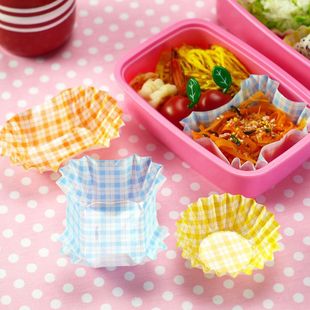 New Disposable Lunch Box Side Dish Cup Lunch Box Partition Paper Cup Side Dish Cup Microwaveable Waterproof and Oil-Proof Hongzhi