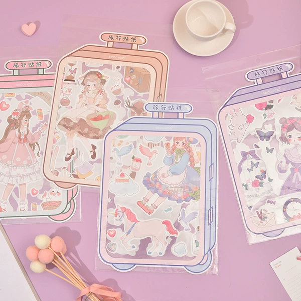 Luo Li’s Afternoon Tea Travel Sticker SV-13300