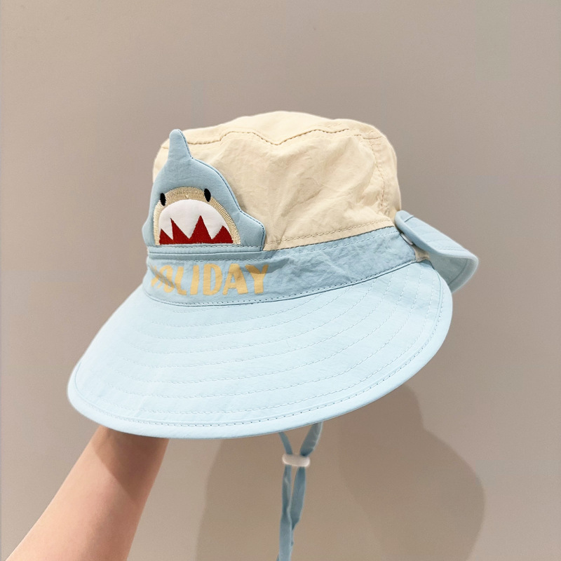 Sombrero para el sol para bebés de primavera, sombrero para el sol para niños, sombrero de pescador fino de primavera y verano, sombrero para el sol de secado rápido y transpirable al aire libre