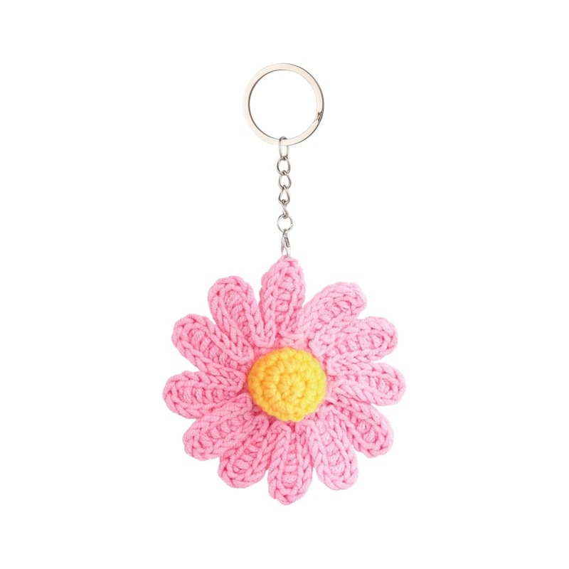 クロスボーダーアマゾンひまわり織りストラップ手作りフラワーバッグジュエリー工芸品アクセサリーペンダントキーホルダー|undefined