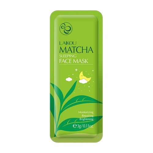 Laiko Matcha Series Sleeping Mask 1 piece 3g leave-in mask hydrating skin care products