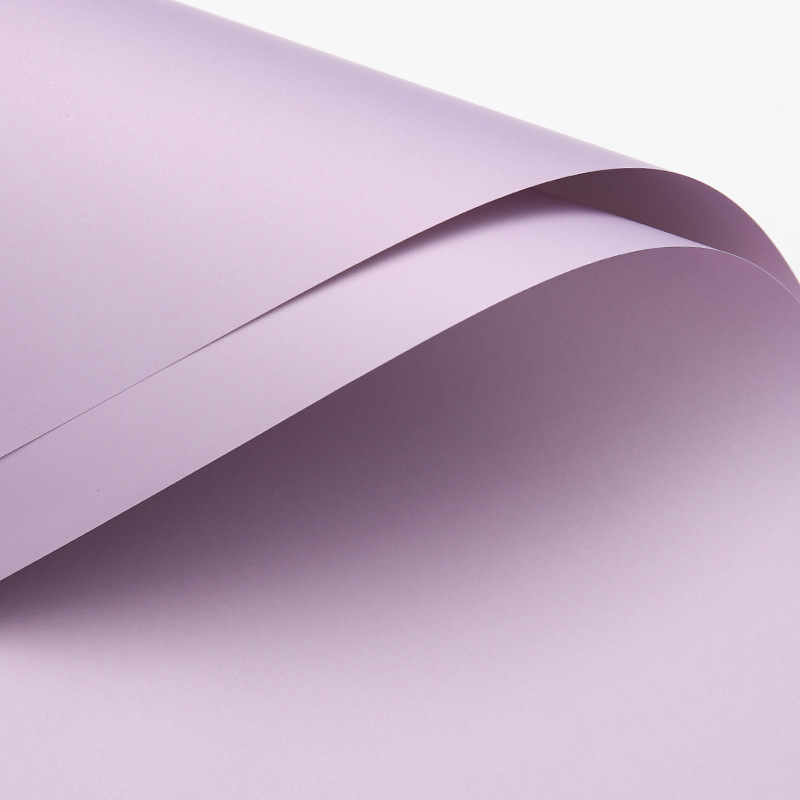 Papel de embalaje de flores al por mayor material de floristería ramo material de papel de embalaje material de embalaje papel de embalaje impermeable papel de doble cara bicolor Ouya