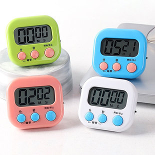 Kitchen Timer Timer Reminder Loud Primary and Secondary School Student Electronic Alarm Clock Stopwatch Cute Clock