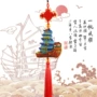 一帆风顺促销印花中国结车挂