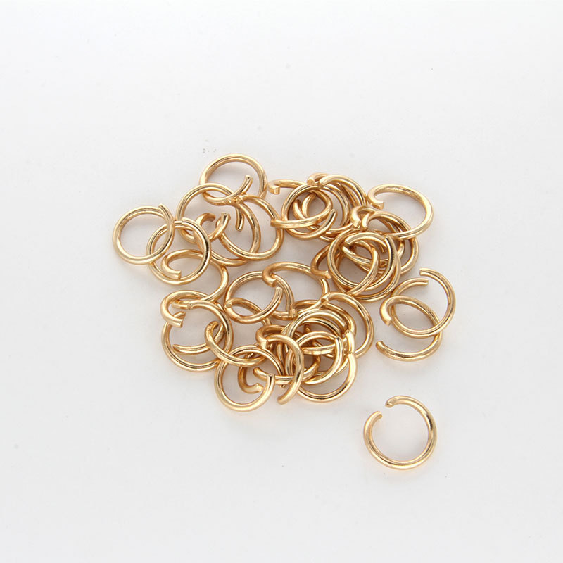 オープンリング diy ジュエリーアクセサリー鉄線 C リング小さなジュエリーペンダント接続リングネックレスブレスレット接続バックルスポットバッチ|undefined