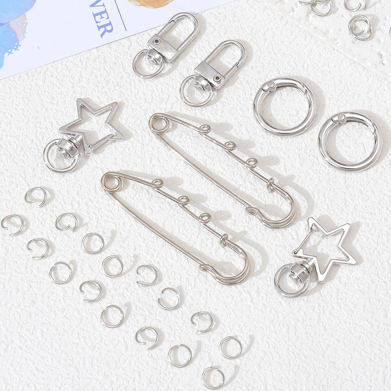 Wholesale Electric Galvanized Alloy Small Door Buckle Alloy Silver Paint Key Chain Spring Buckle Handmade Accessories Lobster Buckle Wholesale Electric Galvanized Alloy Small Door Buckle Alloy Silver Paint Key Chain Spring Buckle Handmade Accessories Lobster Buckle