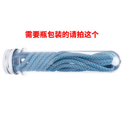 Reflective shoelaces cross-border packaging bottle plastic bottles glow-in-the-dark shoelaces plastic bag packaging bag shoelace packaging