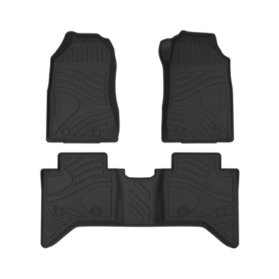 Universal Foot Pad Ling Tu Mux Muxia Ranger - d-max-right-hand-drive-5-seat-single-layer-tpe-floor-mats-2014-2019-full-tpe-special-car-dedicated