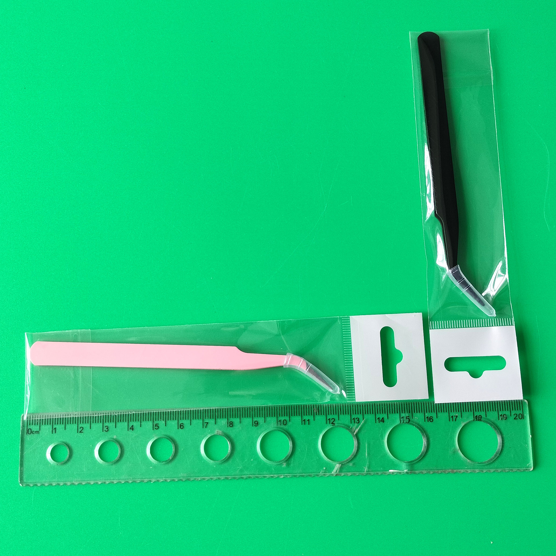 Pinzas para pestañas postizas de acero inoxidable, rizador de pestañas, clip dorado con forma de pluma, herramienta de bricolaje hecha a mano con punta puntiaguda