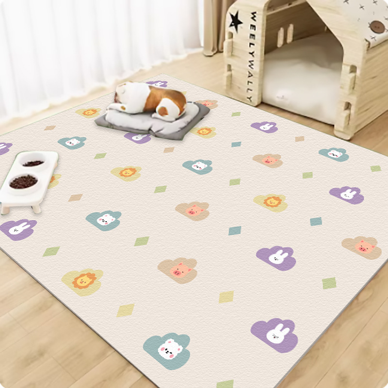 防水pvcペットマット猫汚れ防止カーペット防尿無料マット犬小屋犬籠フェンス犬マット|undefined