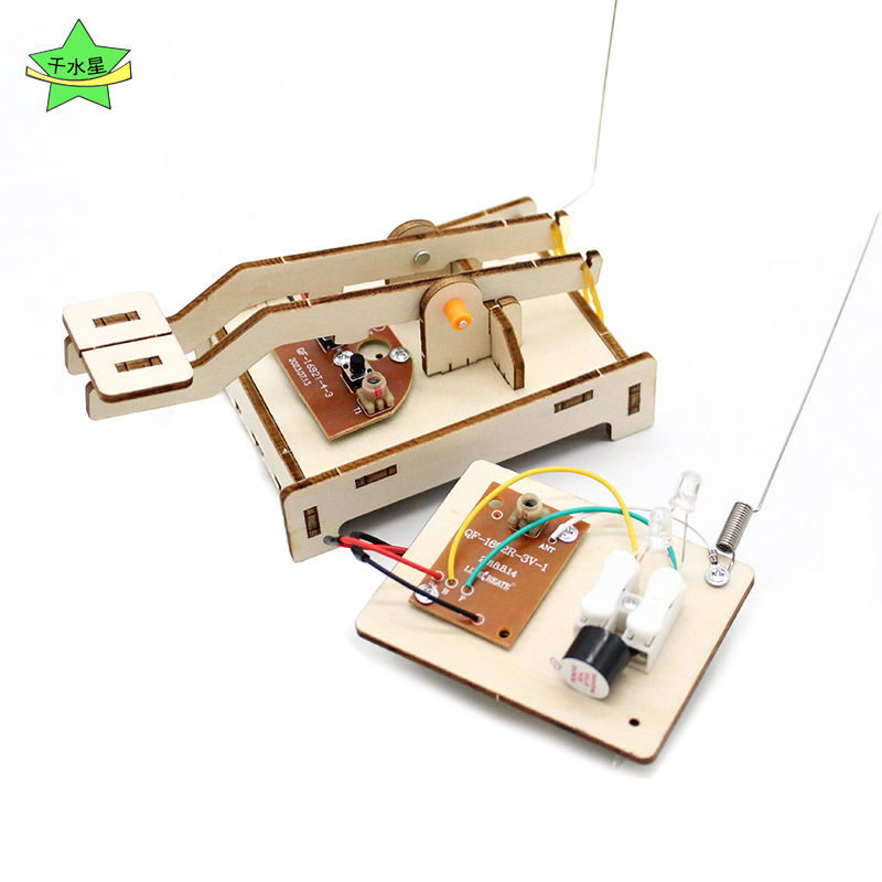 Transmisor inalámbrico DIY Tecnología pequeña producción estudiante experimento científico casero inalámbrico transmisor electrónico Modelo