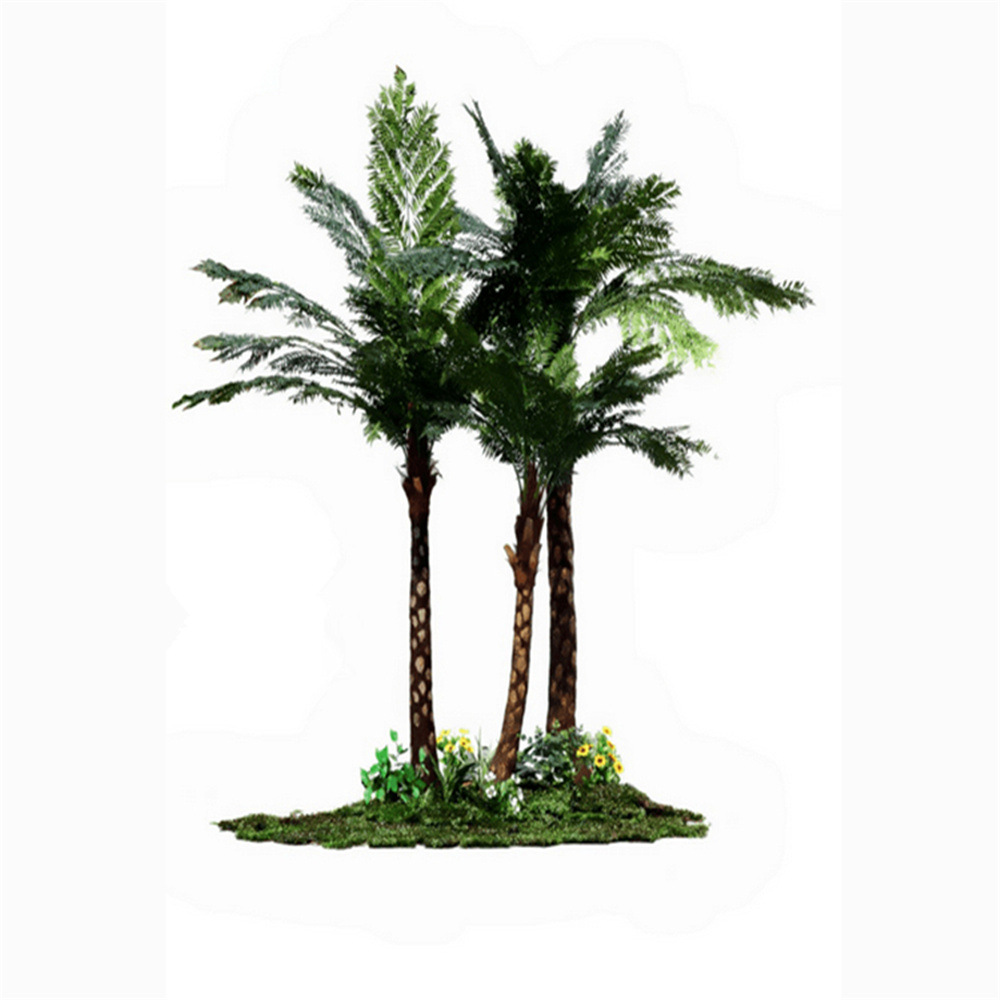 Simulación de Alsophila spinulosa a gran escala Museo de dinosaurios Hotel Área escénica Proyecto de decoración suave Simulación artificial a gran escala Alsophila spinulosa spinulosa