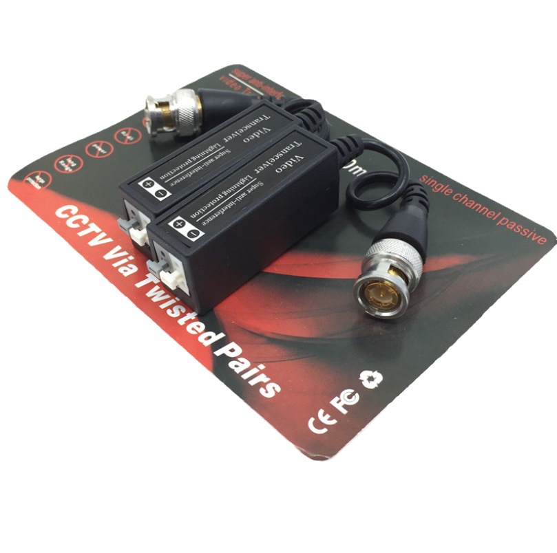 600m无源双绞线视频传输器 监控双绞线传输器 视频网络传输器
