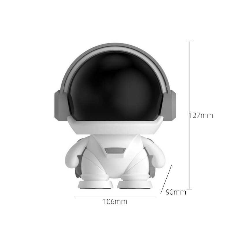 クリエイティブ宇宙飛行士無線bluetoothスピーカーtws対聯デスクトップロボット音響サブウーファプレゼント|undefined