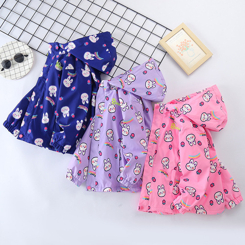 Children's Autumn/Winter Jacket for Girls - Insulated Windproof Parka -  New Arrival - Medium/Large Kids - Thick Warm Coat for Babies