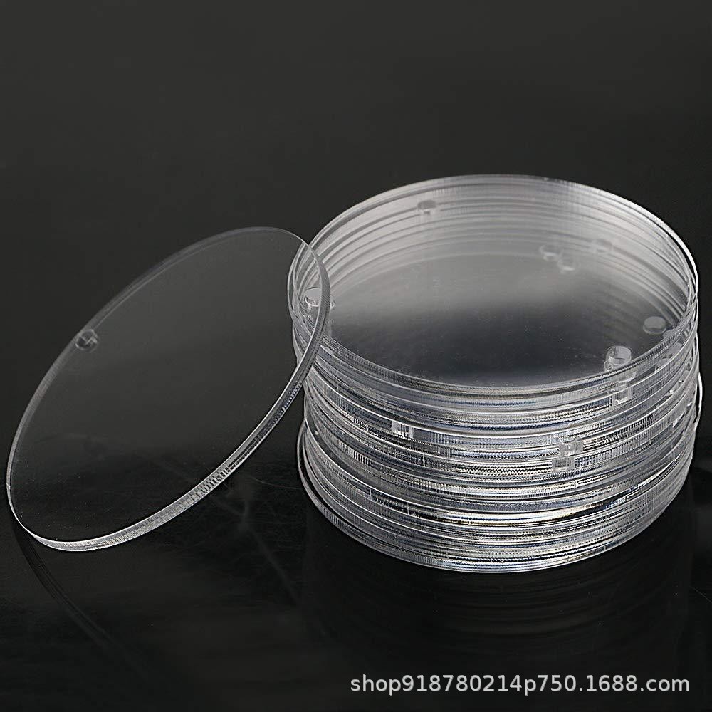 亚克力塑料圆盘高透明圆形亚克力板标志用于画框绘画 DIY打孔工艺