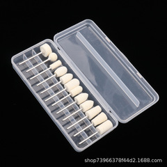 Wool polishing head set 12 manicure polishing heads gold and silver jewelry polishing head wool polishing head jade polishing