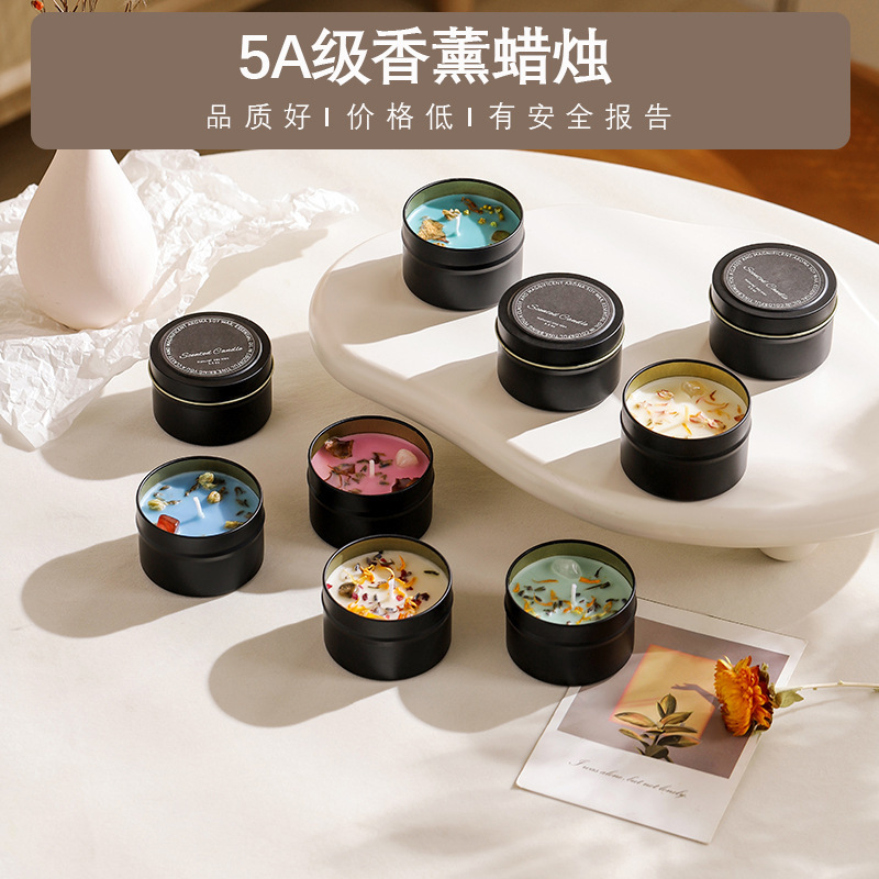 大豆ワックスの香りのキャンドルカップ家庭用屋内アロマセラピークリエイティブニッチギフトコルクグリーンカップアロマセラピーキャンドル装飾品|undefined