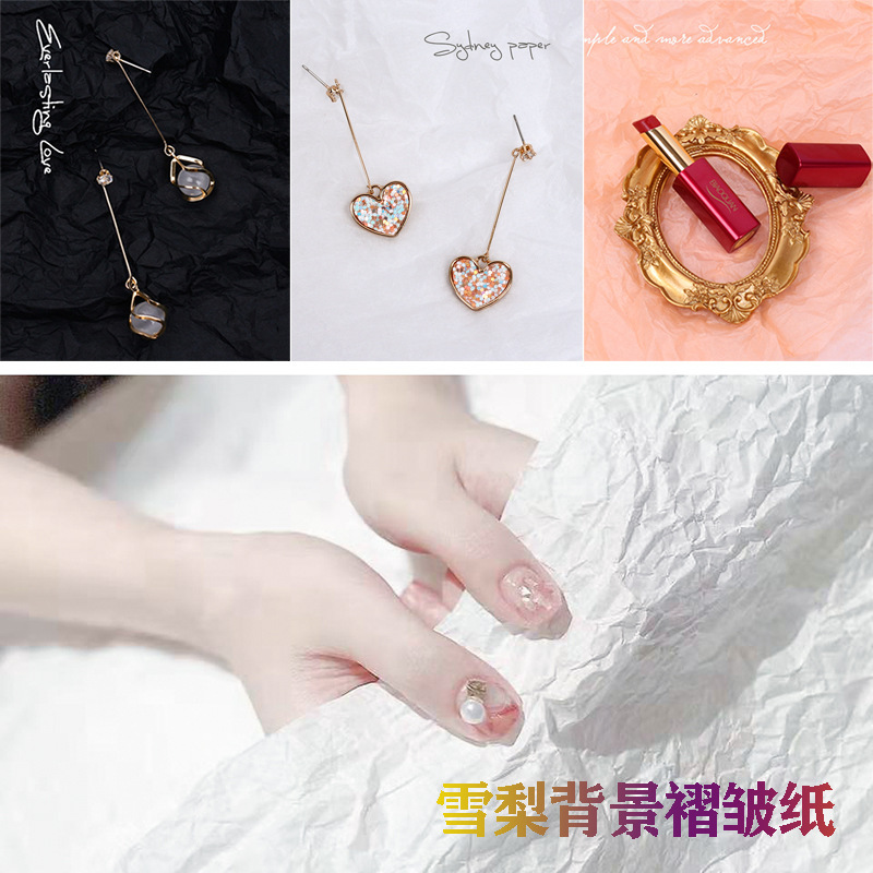 Sydney paper jewelry shooting background paper ins semi-transparent pose modeling photography background furnishings simple photo props