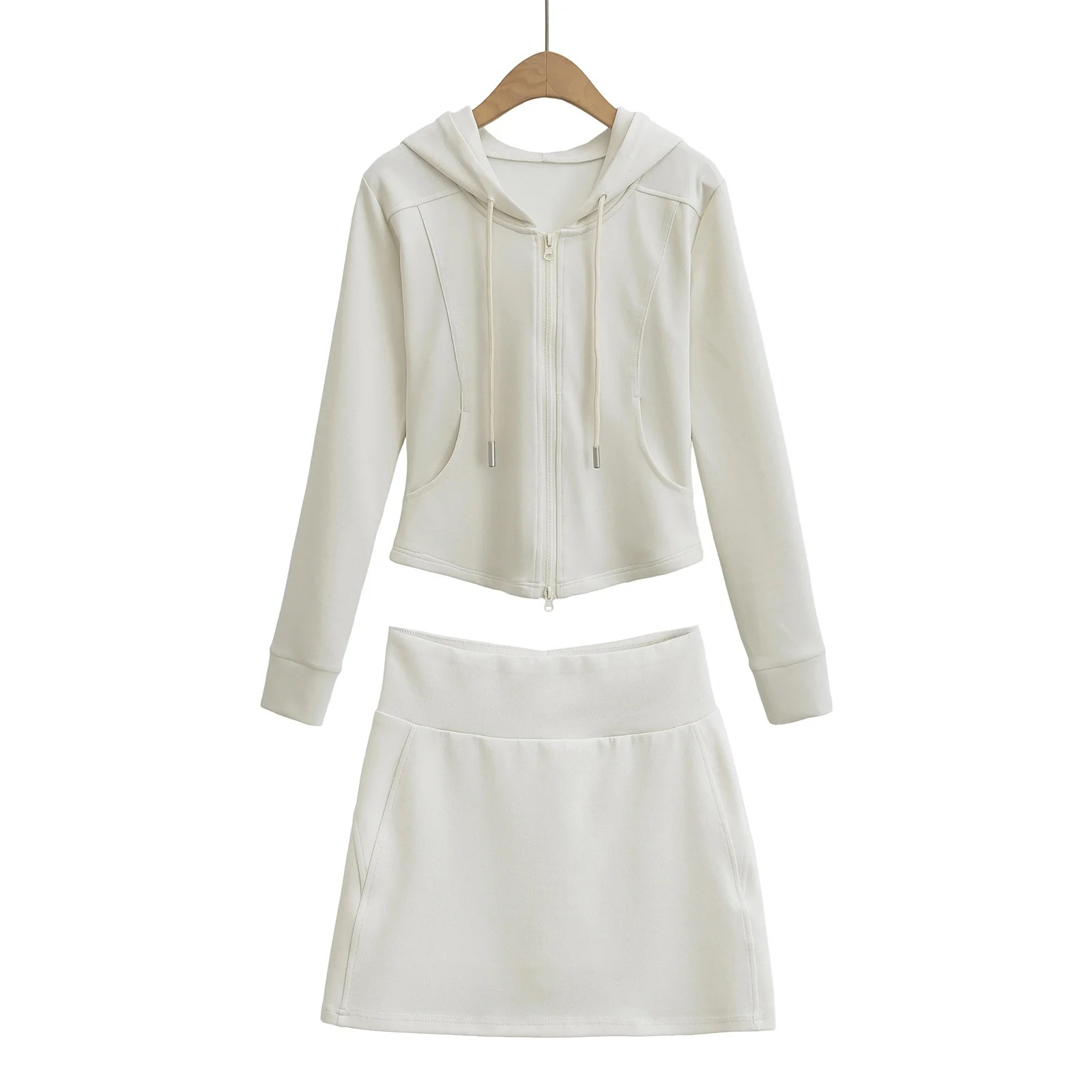 밀크 화이트(스커트 슈트)