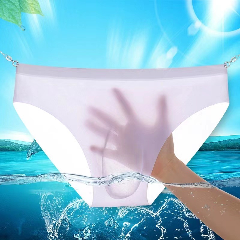 Silk sexy pants